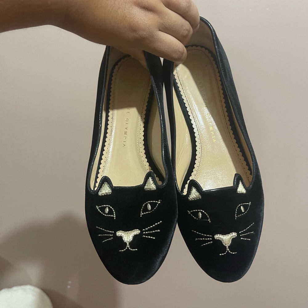 Charlotte Olympia Cat Loafers